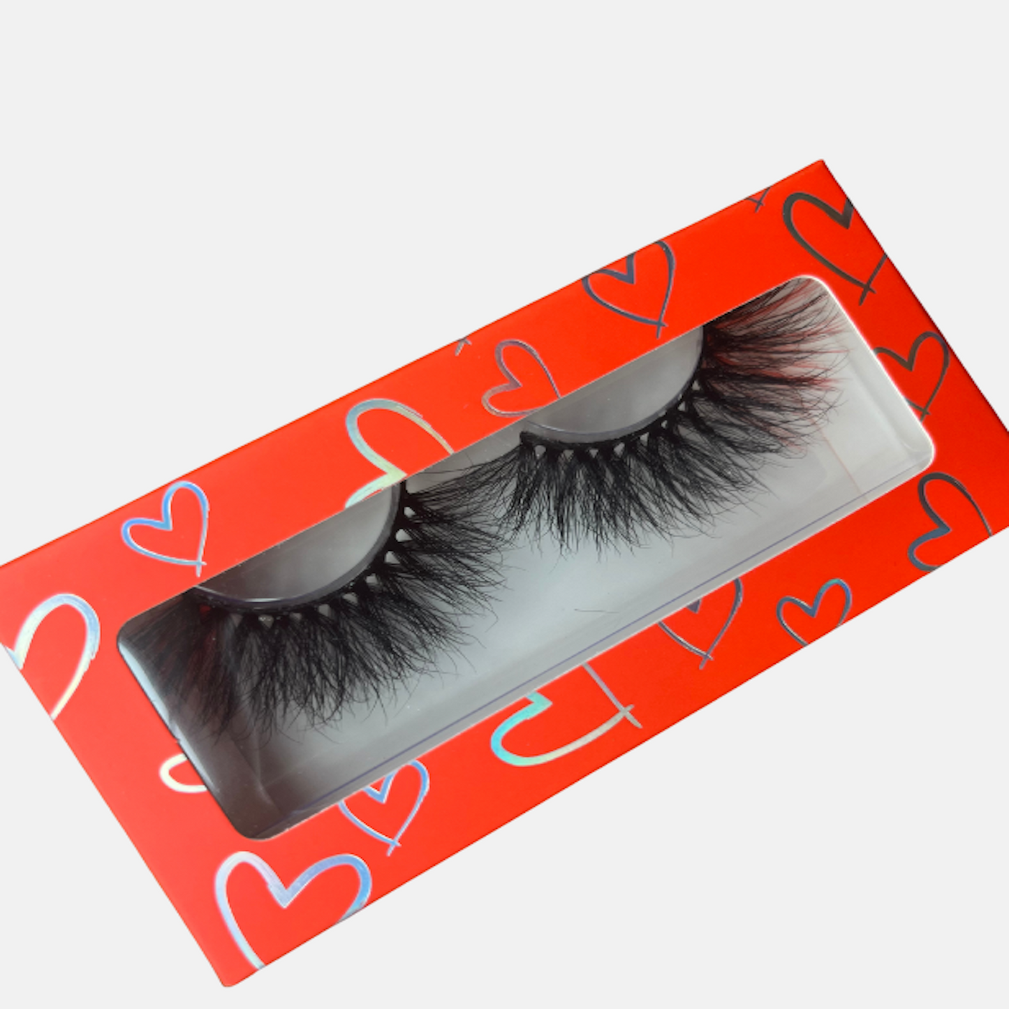 20mm Red Lashes