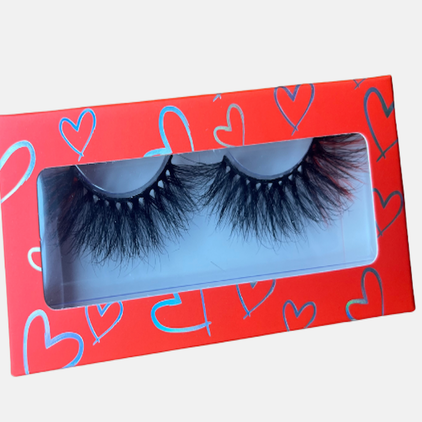 20mm Red Lashes